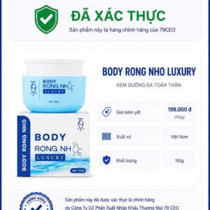 Body Rong Nho Luxury 150g